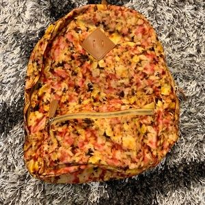 Jeffrey Campbell floral backpack